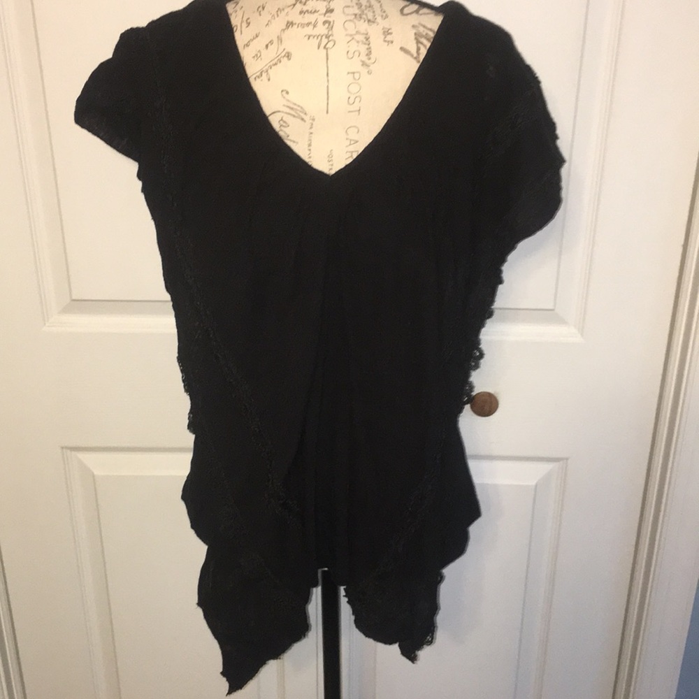 Anthropologie handkerchief Blouse